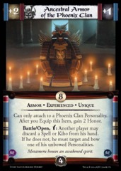 Ancestral Armor of the Phoenix Clan